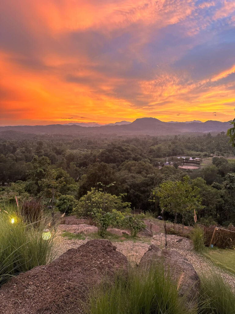 On the rock - Nam Phrae