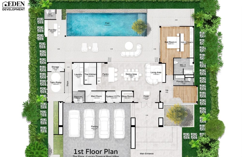 The Flora | Luxury Pool Villas24 Large